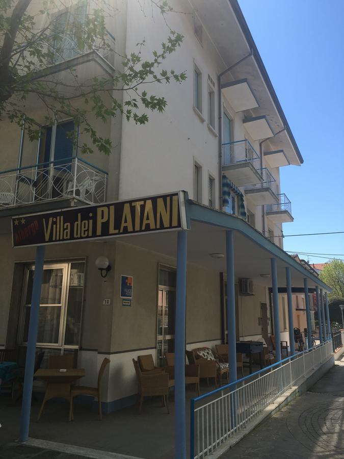 Hotel Villa Dei Platani Bellaria-Igea Marina Bagian luar foto